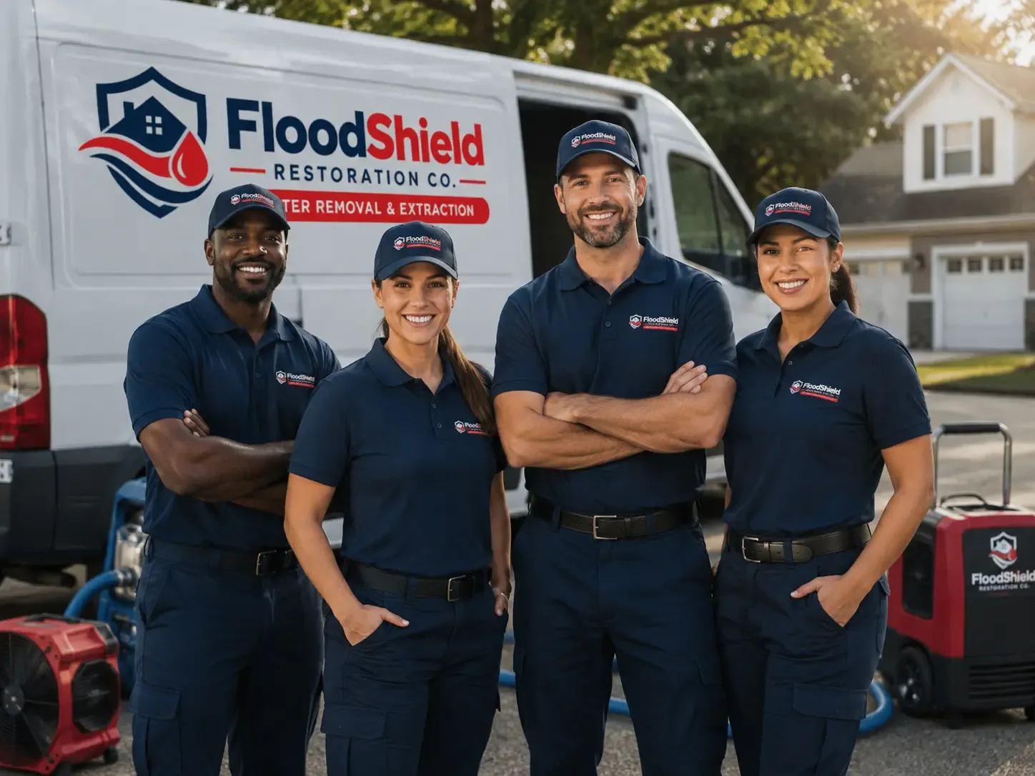 Flood Damage Restoration company in Evansville, WY